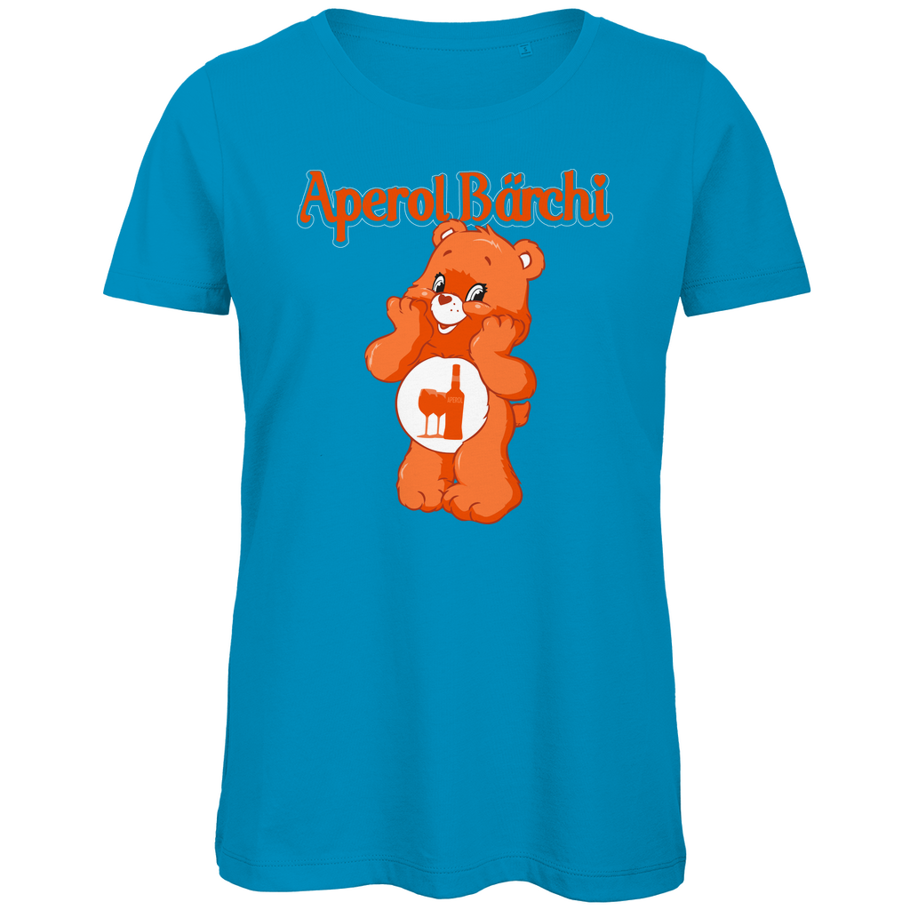 Aperol Bärchi - Glücksbärchi - Damen Premium Bio T-Shirt Atoll
