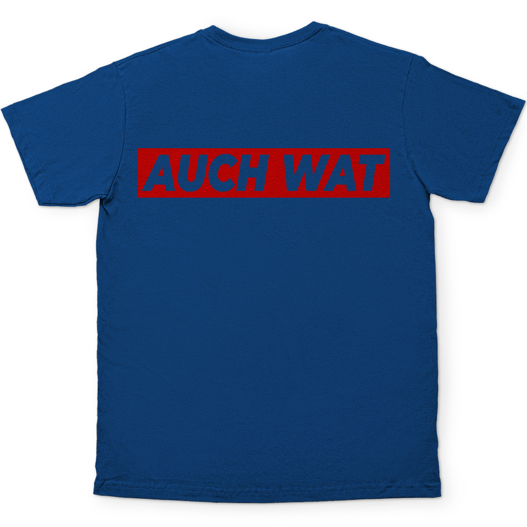 Hinten steht auch wat - Beidseitiger Druck - Herren Shirt