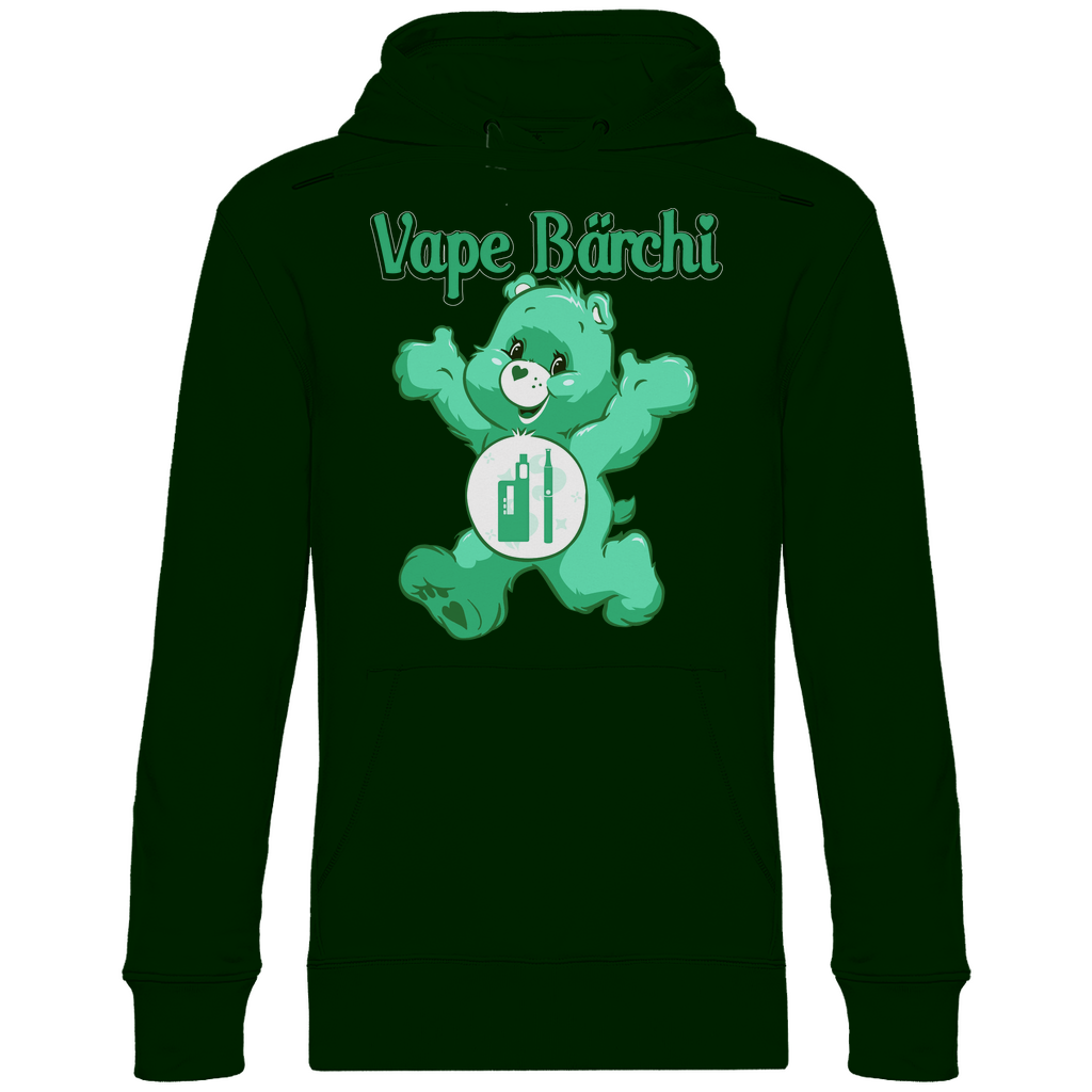 Vape Bärchi - Glücksbärchi - Unisex Hoodie Forest Green