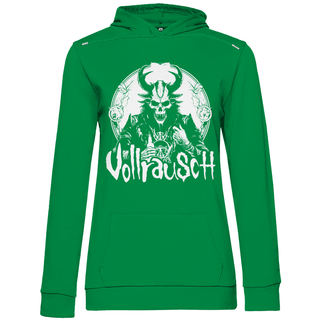 Vollrausch Slipknot - Damen Hoodie Kelly Green
