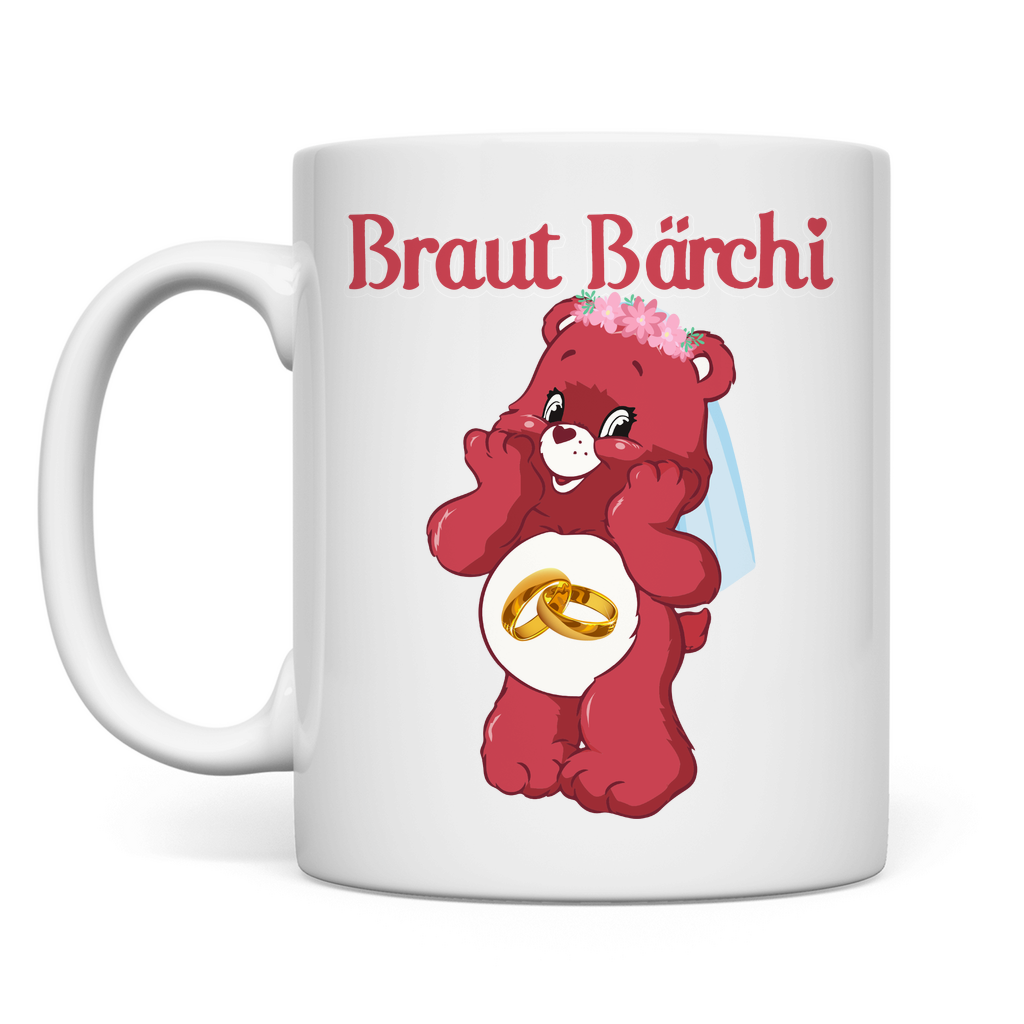 Braut Bärchi - Glücksbärchi - Tasse White