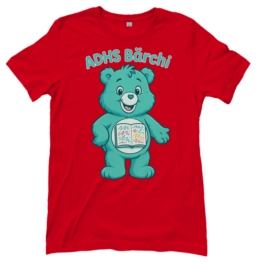ADHS Bärchi - Glücksbärchi - Damen T-Shirt Red