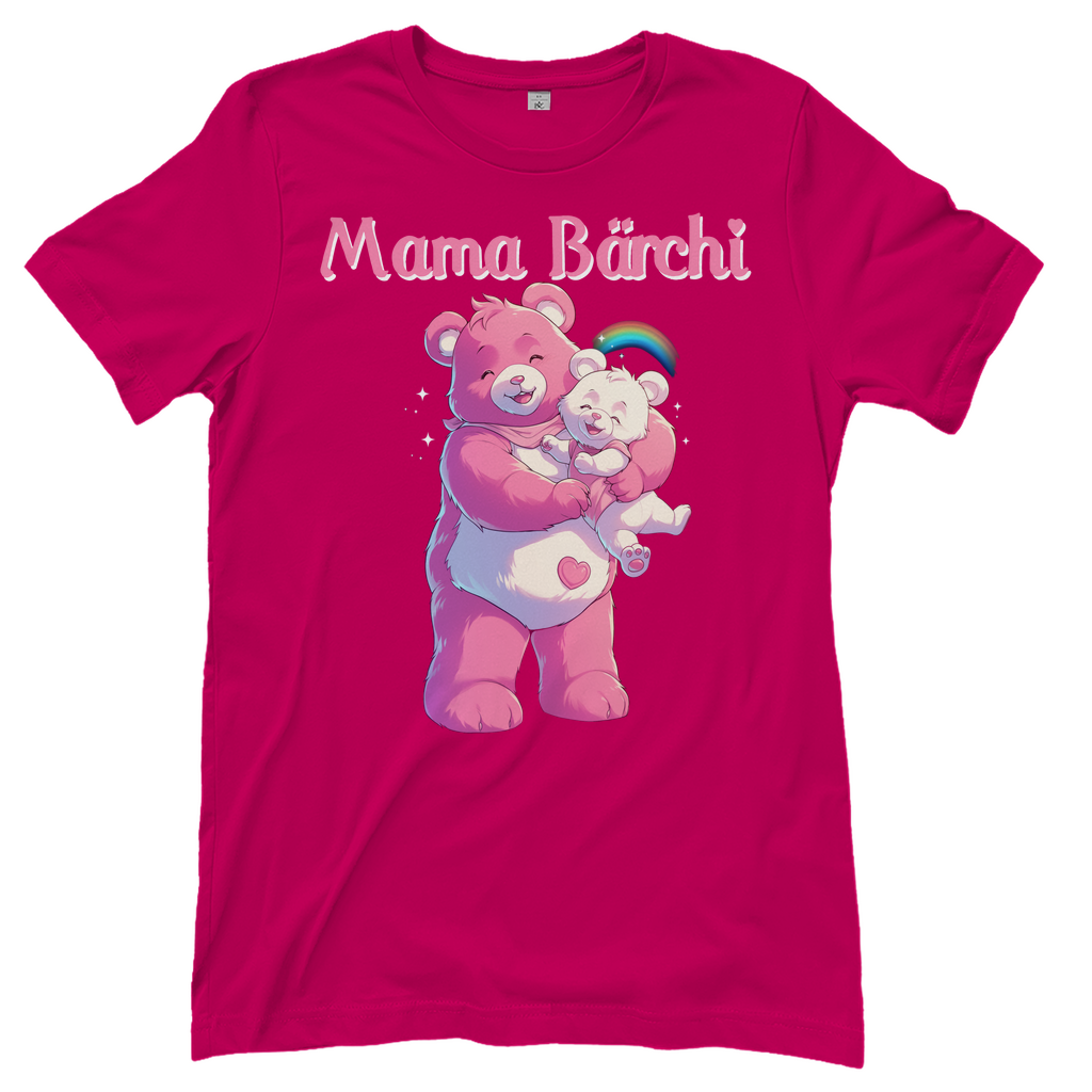 Mama Bärchi - Glücksbärchi - Damenshirt Sorbet