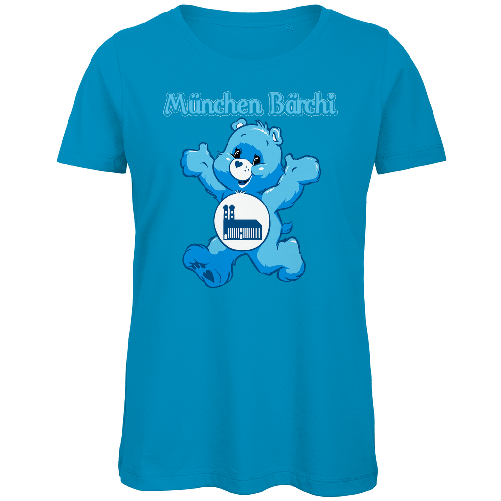 München Bärchi - Glücksbärchi - Damen Premium Bio T-Shirt Atoll