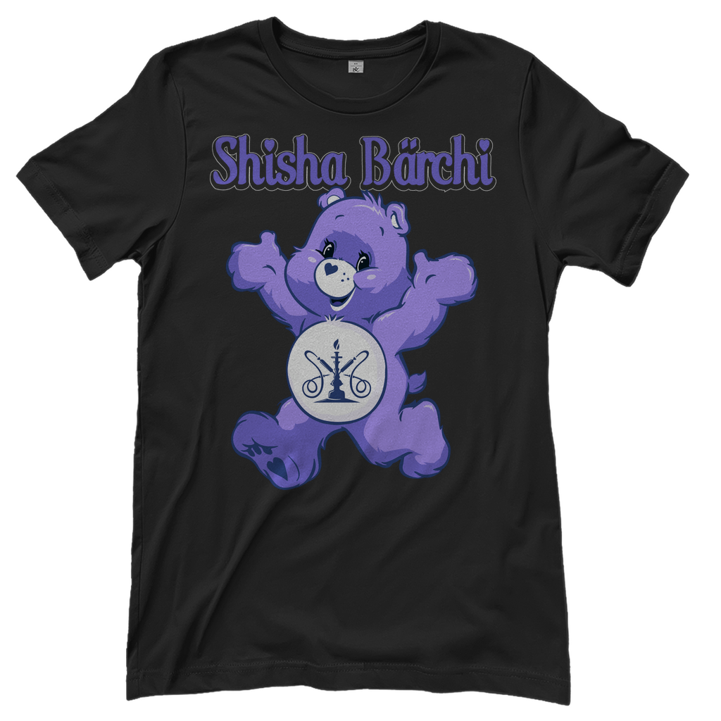 Shisha Bärchi - Glücksbärchi - Damenshirt Black