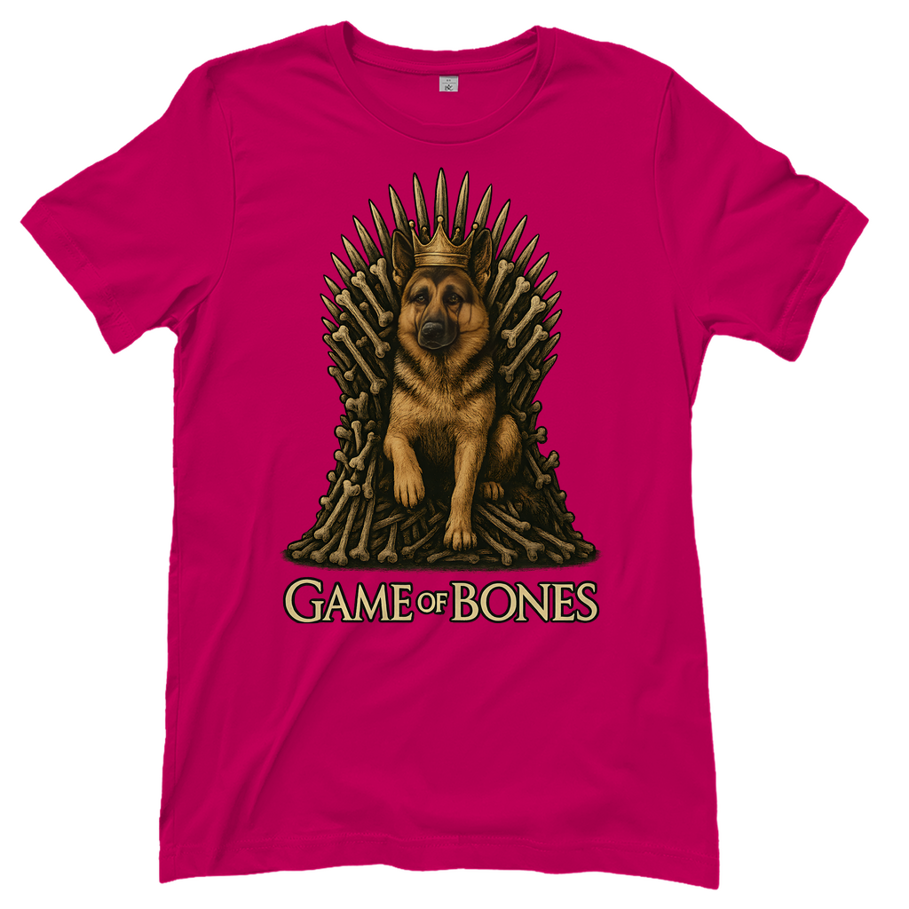 Game of Bones Schäferhund Hunde - Damen T-Shirt Sorbet