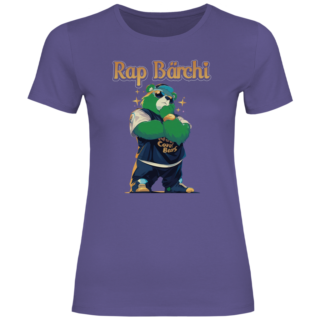 Rap Bärchi - Glücksbärchi - Damenshirt Millennial Lilac