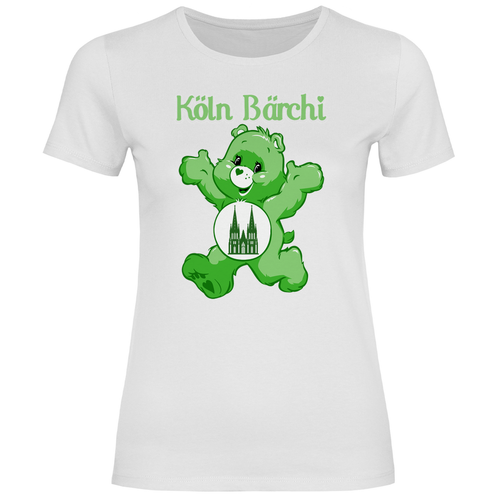 Köln Bärchi - Glücksbärchi - Damenshirt White