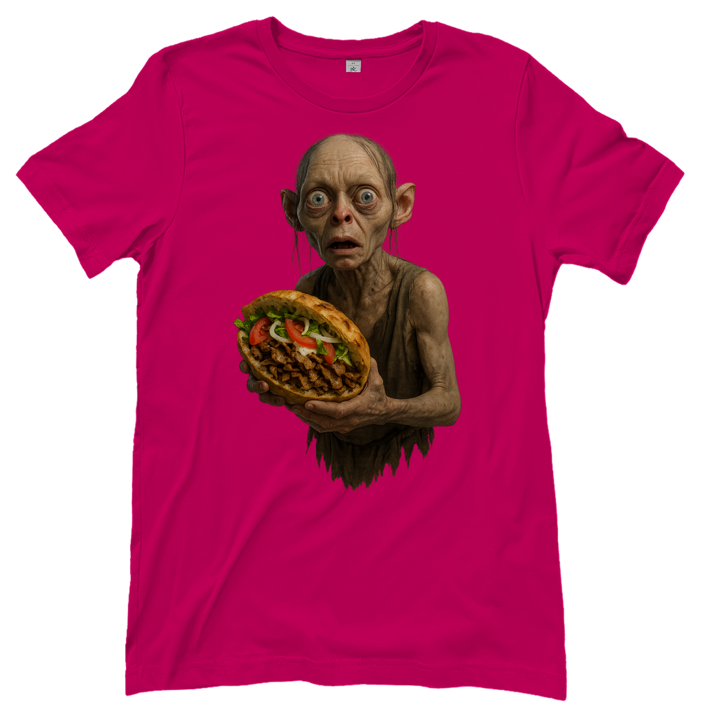 Döner mein Schatz Gollum LOTR - Damen T-Shirt Sorbet