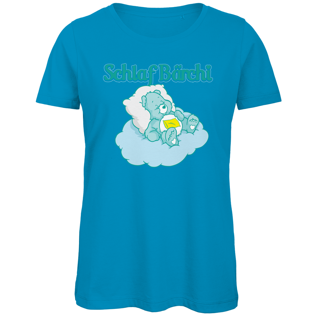 Schlaf Bärchi - Glücksbärchi - Damen Premium Bio T-Shirt Atoll