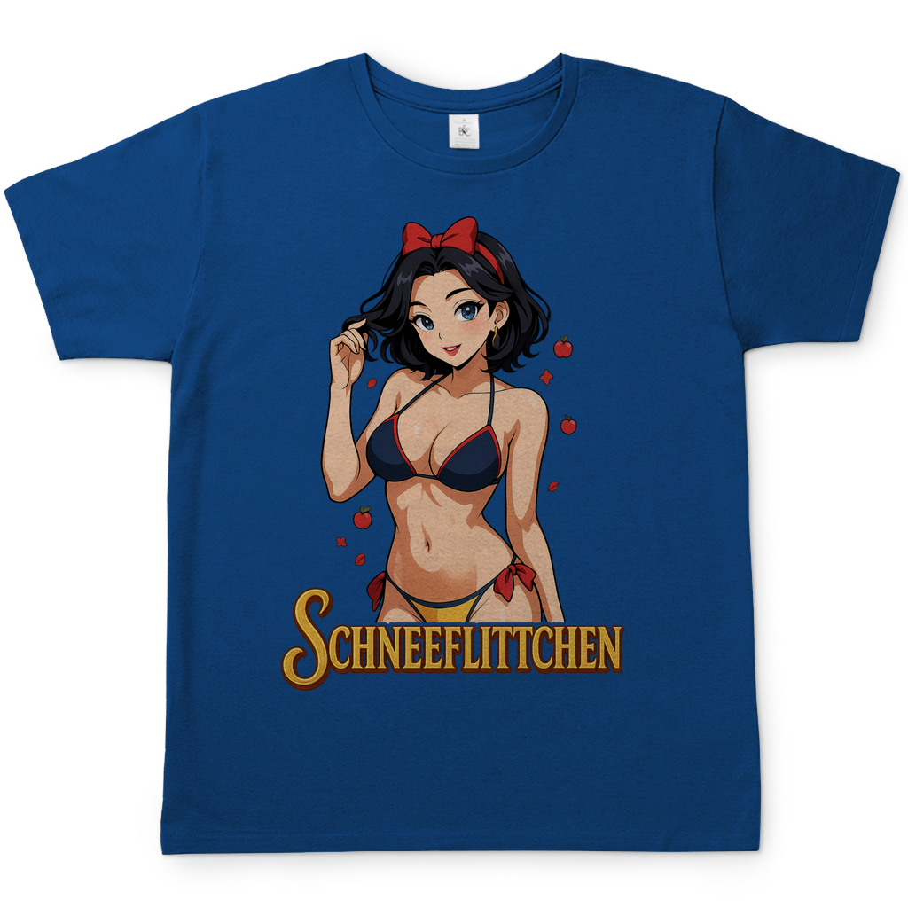 Schneeflittchen Schneewittchen - Herren T-Shirt Royal Blue