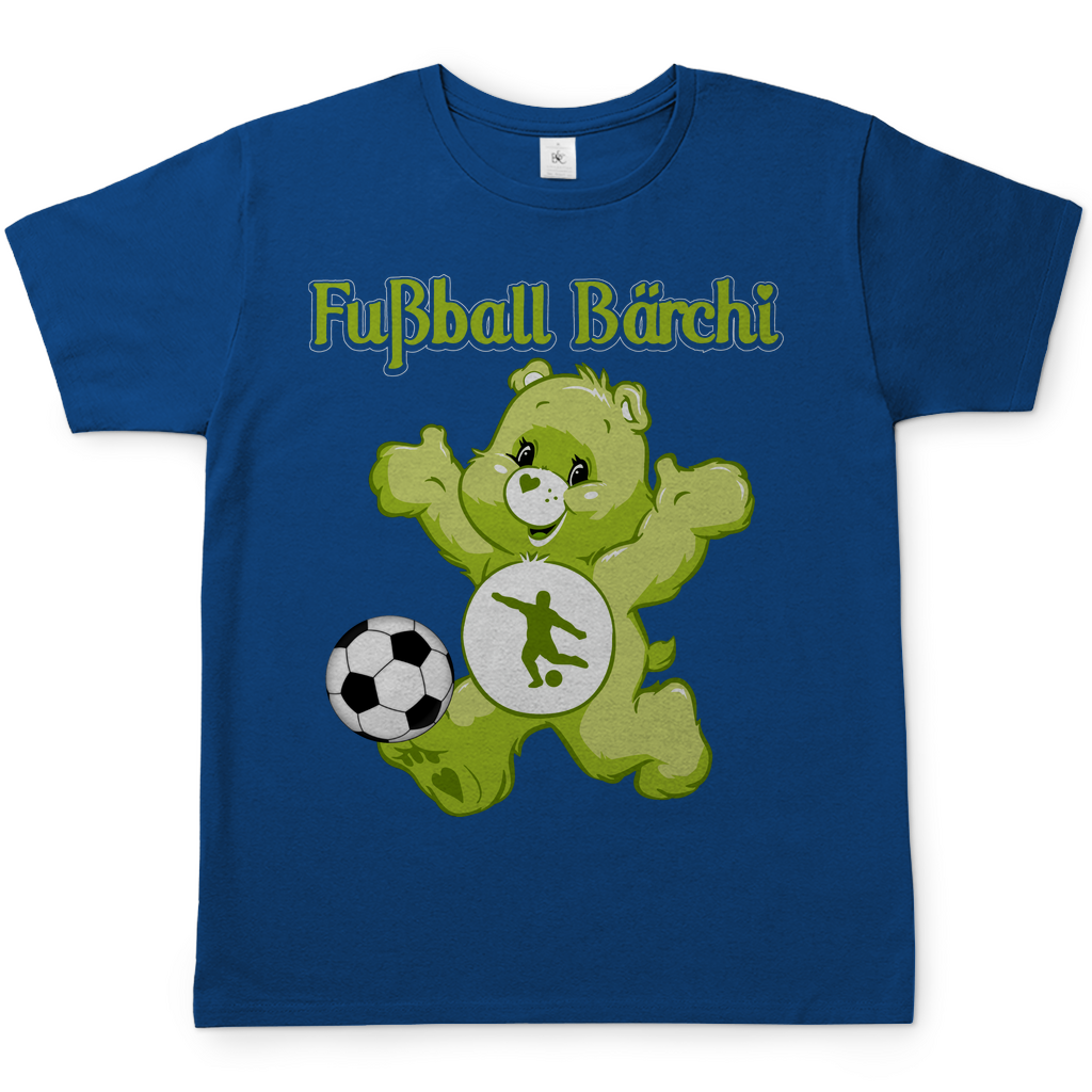 Fußball Bärchi - Glücksbärchi - Herren Shirt Royal Blue