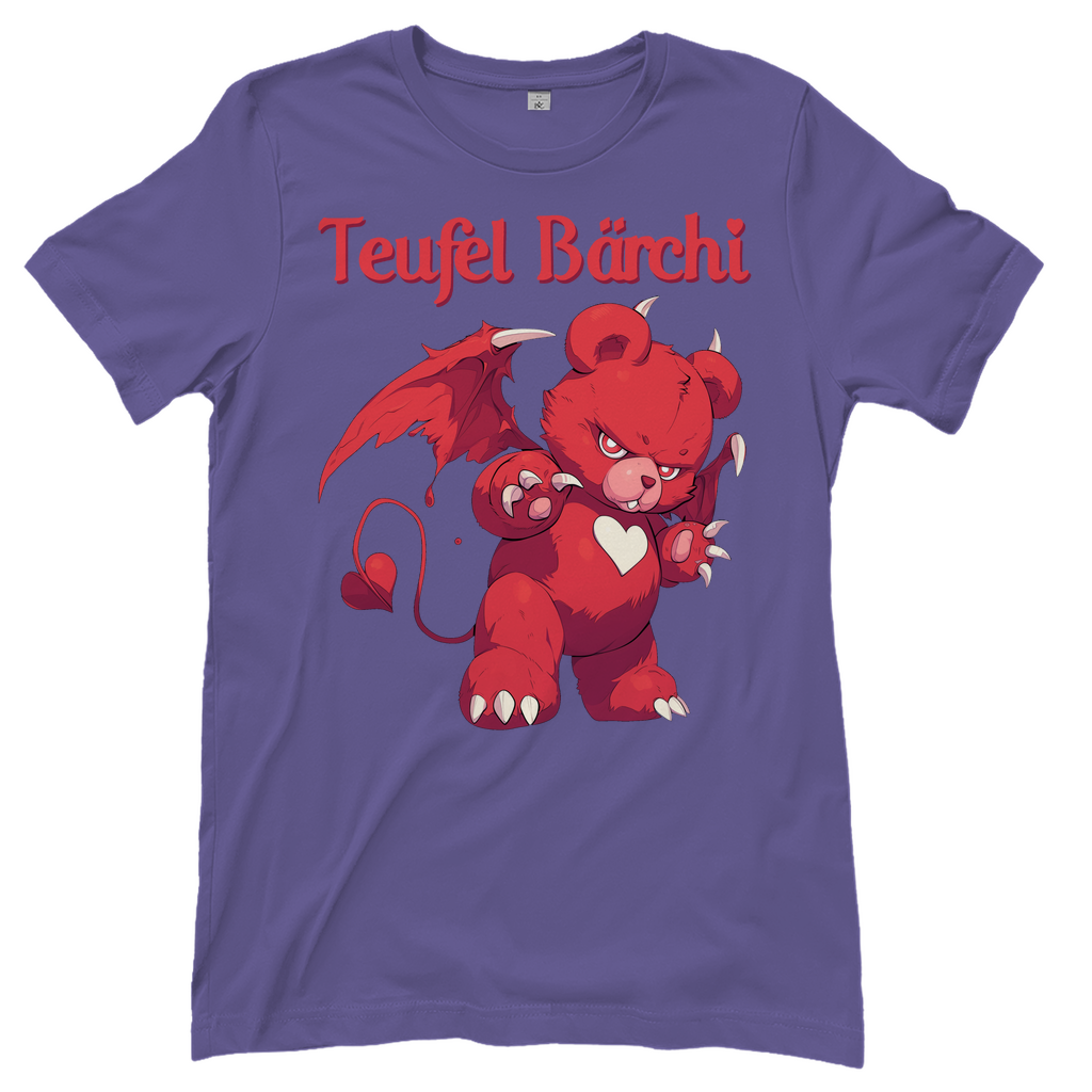 Teufel Bärchi - Glücksbärchi - Damenshirt Millennial Lilac