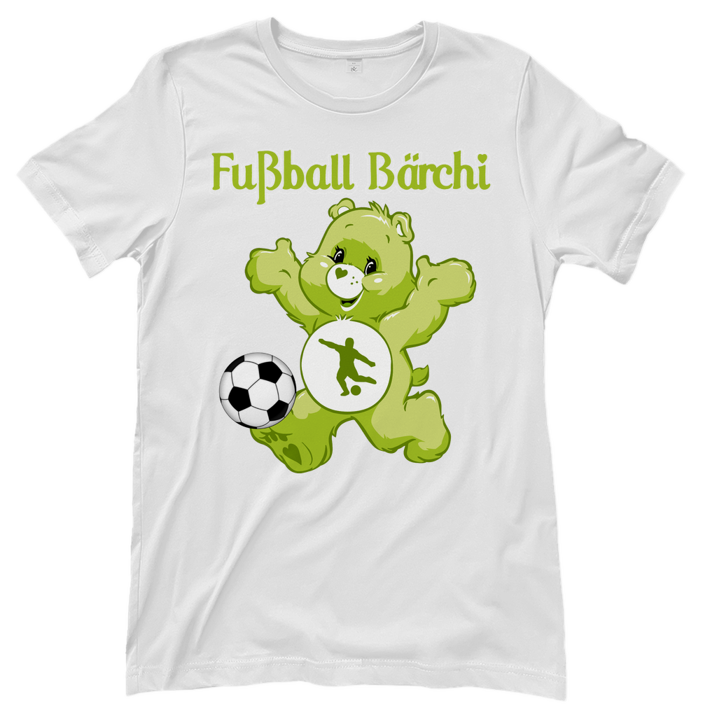 Fußball Bärchi - Glücksbärchi - Damenshirt White