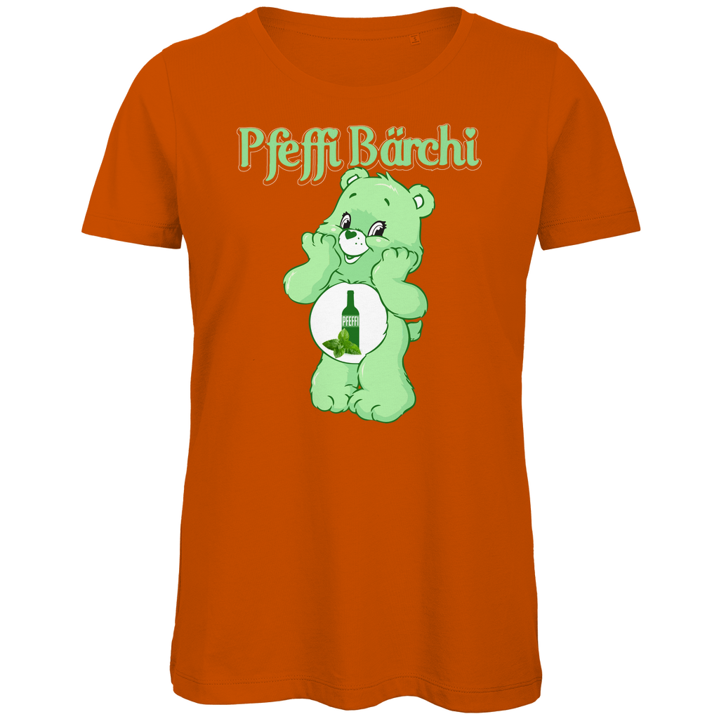 Pfeffi Bärchi - Glücksbärchi - Damen Premium Bio T-Shirt Urban Orange