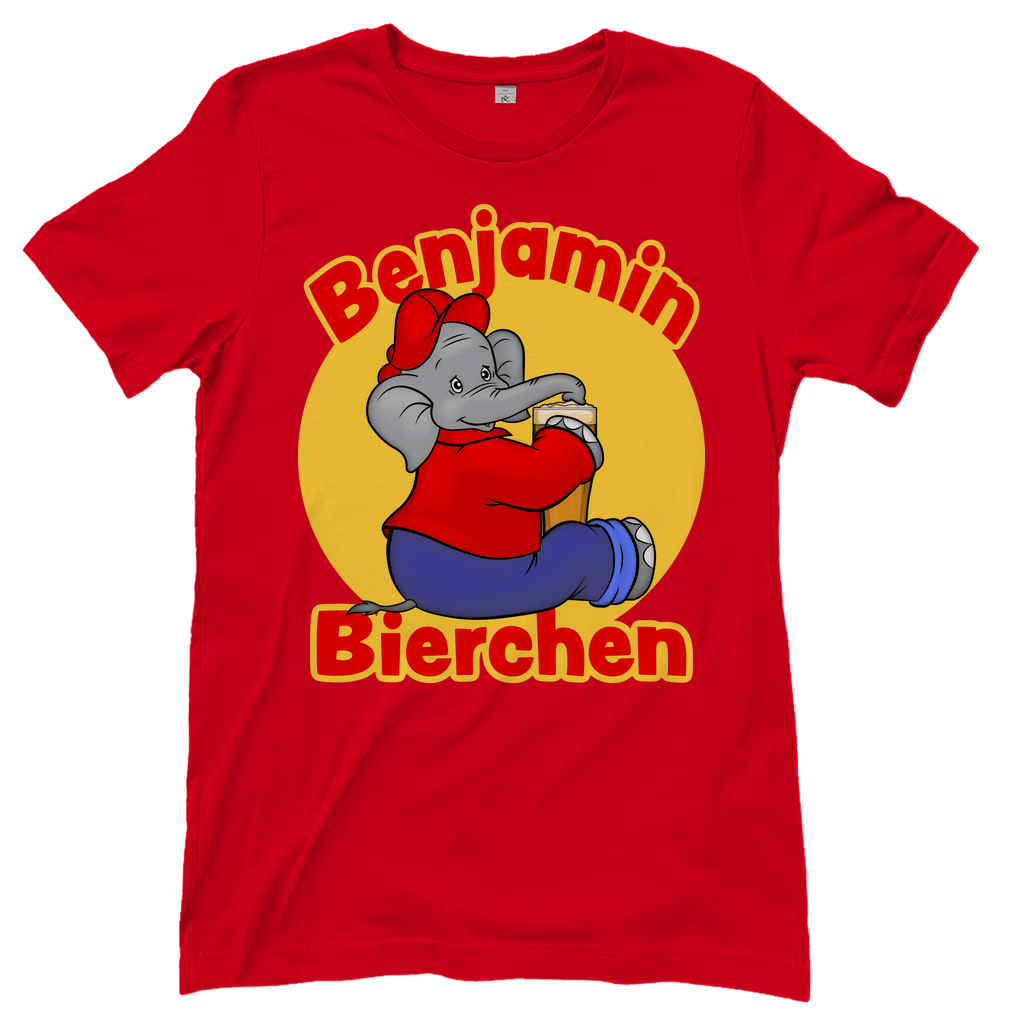 Benjamin Blümchen Bierchen - Damenshirt Red