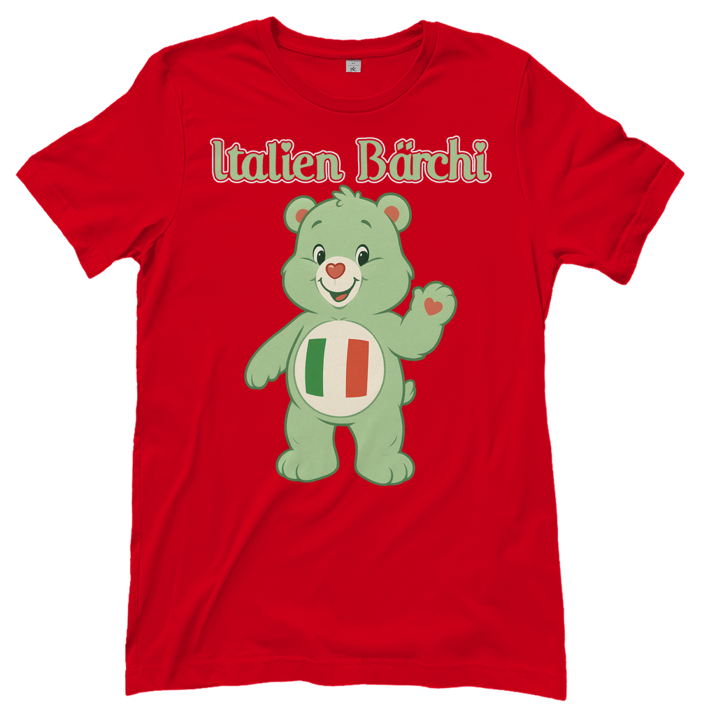 Italien Bärchi - Glücksbärchi - Damen T-Shirt Red