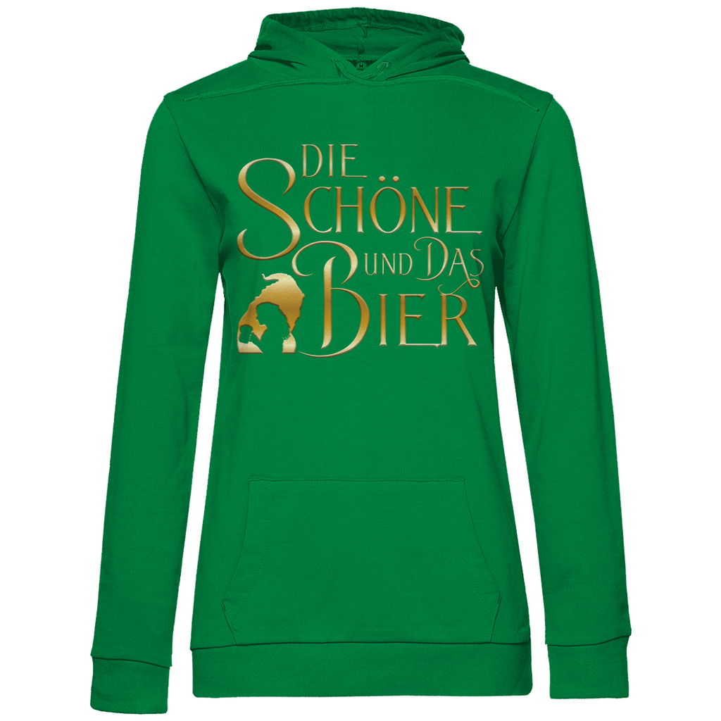 Die Schöne und das Biest Bier - Damen Hoodie Kelly Green