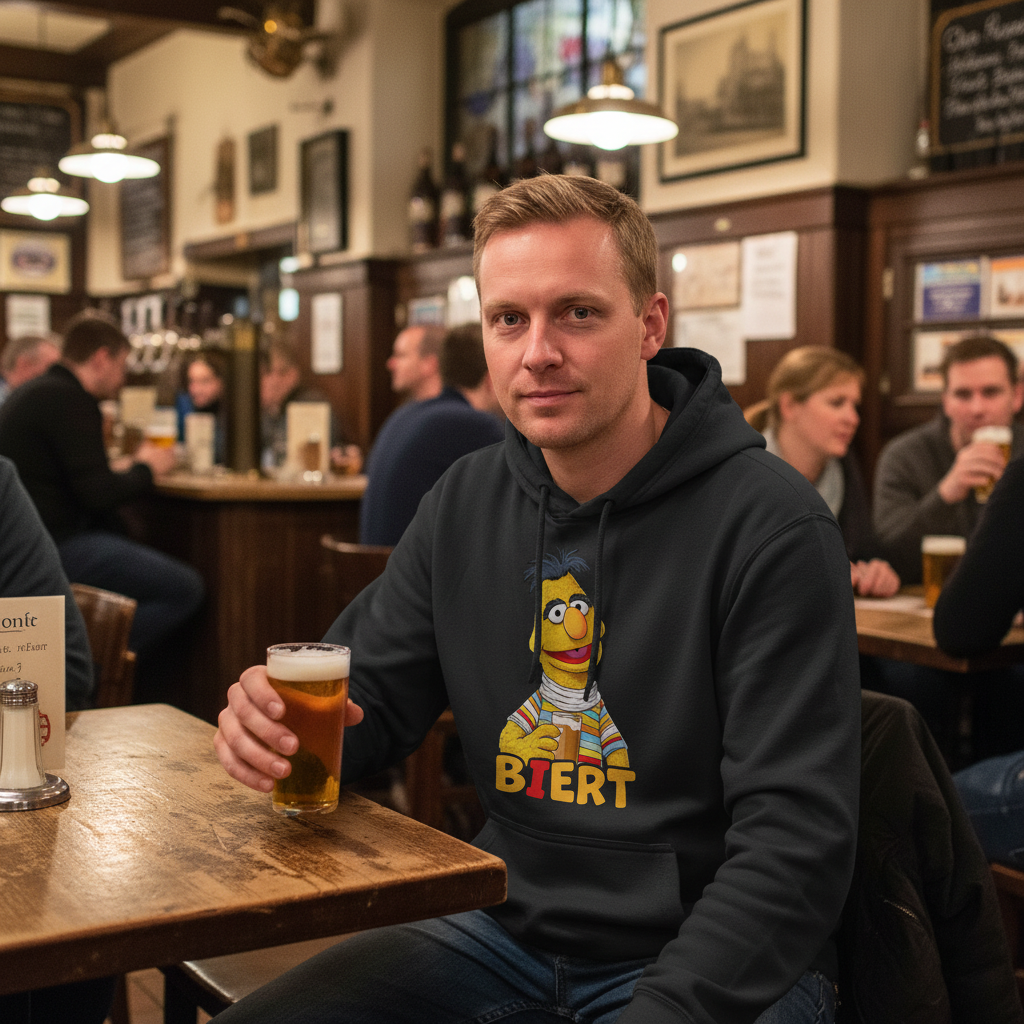 Sesamstraße - Bert Biert - Unisex Hoodie