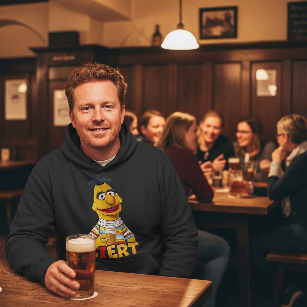 Sesamstraße - Bert Biert - Unisex Hoodie