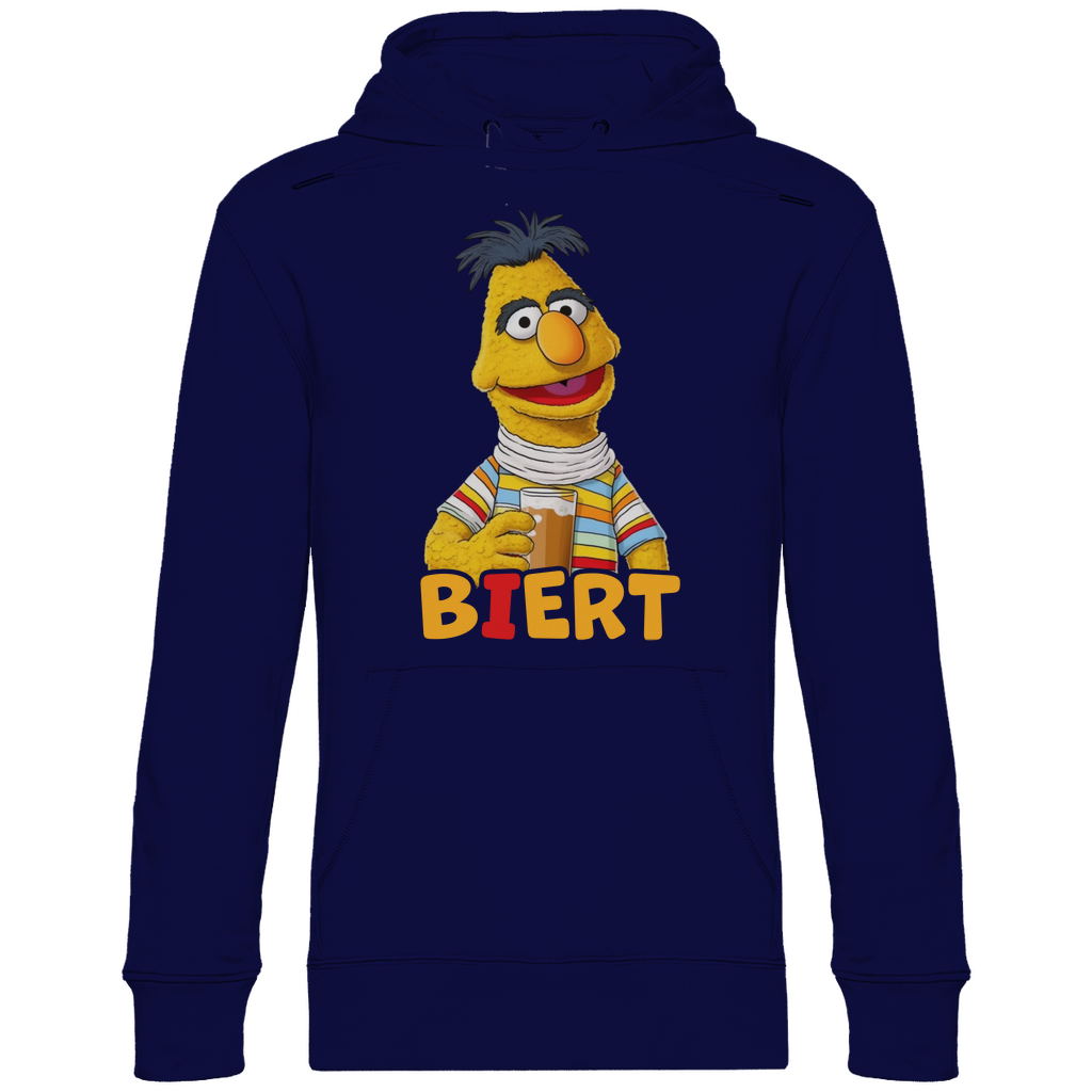Sesamstraße - Bert Biert - Unisex Hoodie Navy Blue