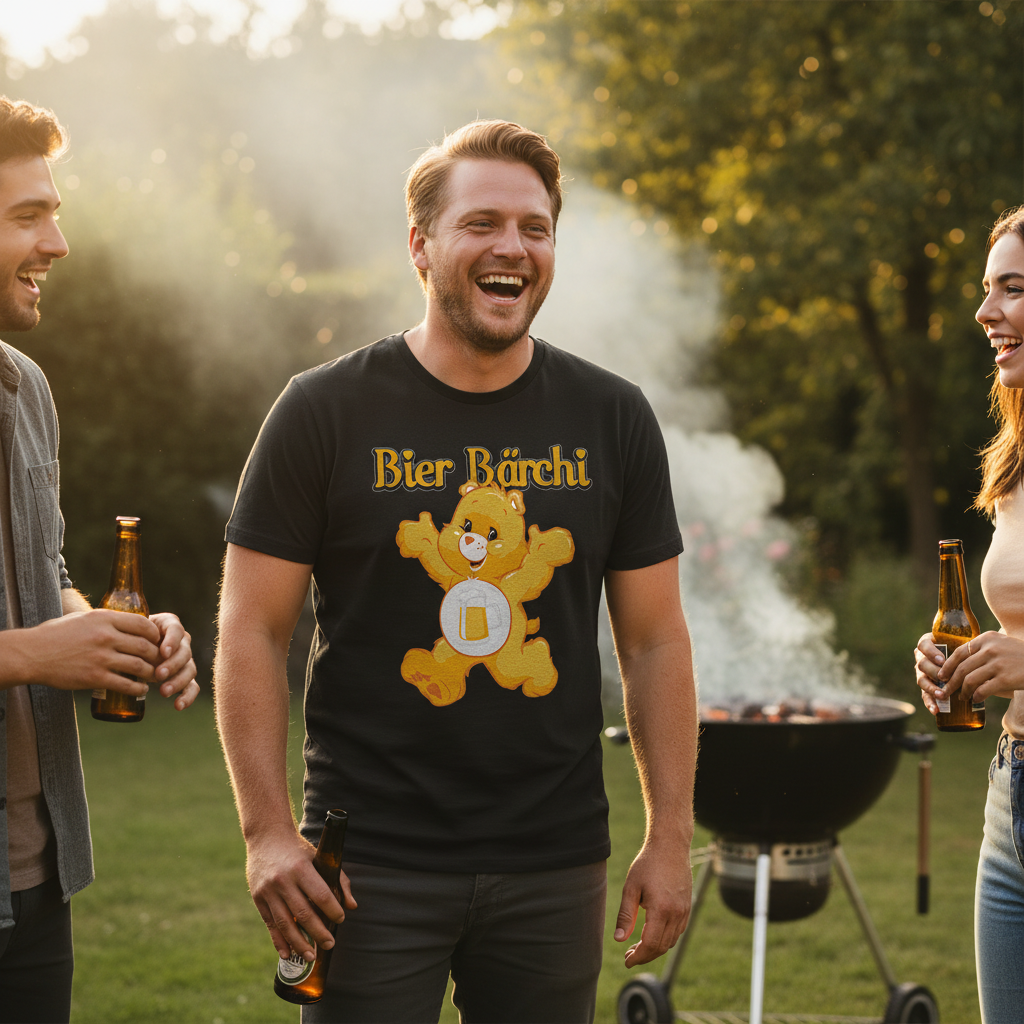 Bier Bärchi - Glücksbärchi - Herren Shirt