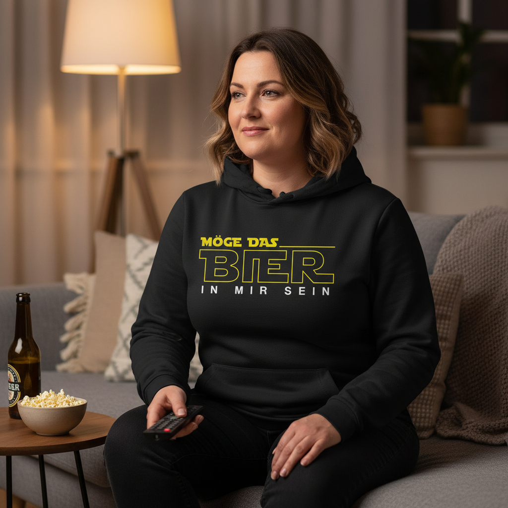 Möge das Bier in mir sein - Star Wars - Damen Hoodie