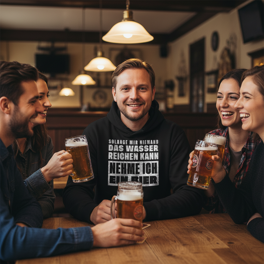 Nehme ich ein Bier - Unisex Hoodie
