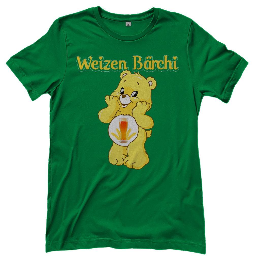 Weizen Bärchi - Glücksbärchi - Damenshirt Kelly Green