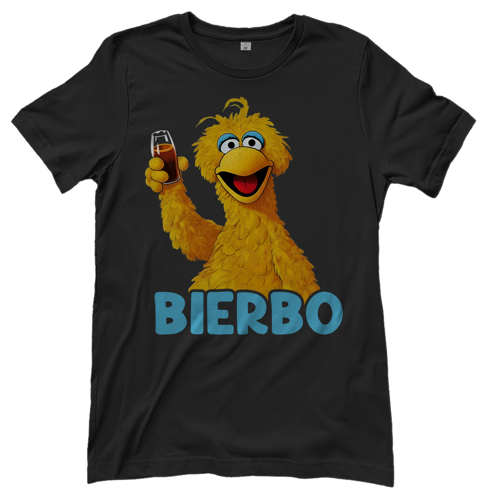 Sesamstraße - Bibo Bierbo - Damenshirt Black