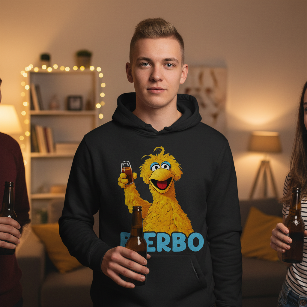 Sesamstraße - Bibo Bierbo - Damen Hoodie