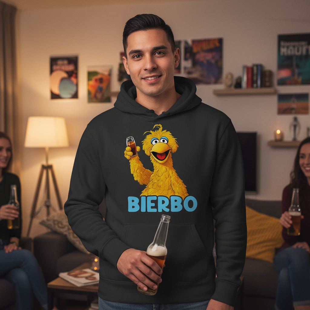 Sesamstraße - Bibo Bierbo - Unisex Hoodie