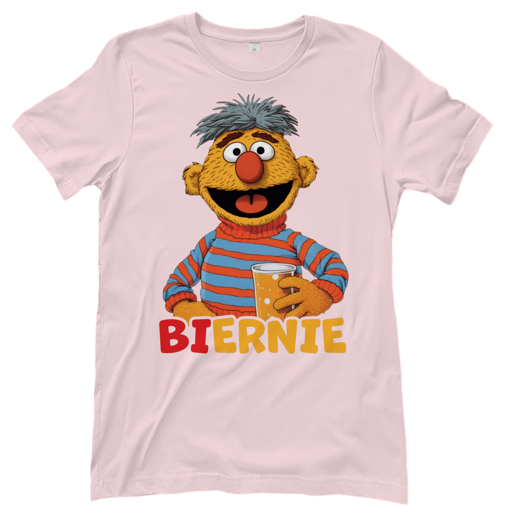 Sesamstraße - Ernie Biernie - Damenshirt Orchid Pink