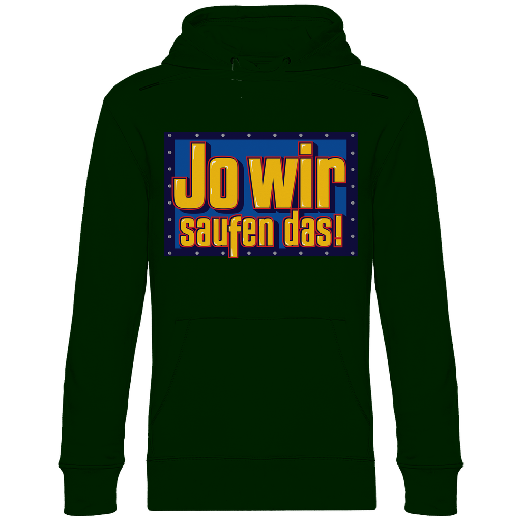 Jo wir saufen das - Bob der Baumeister - Unisex Hoodie Forest Green