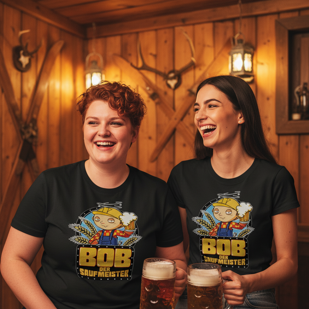 Bob der Baumeister Saufmeister - Damenshirt