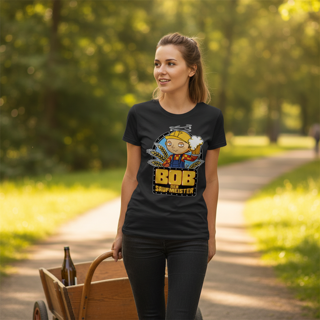 Bob der Baumeister Saufmeister - Damenshirt