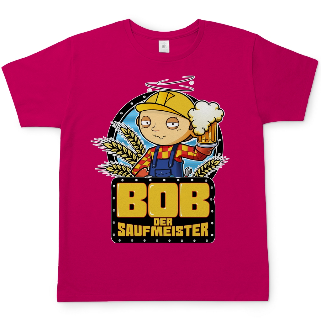 Bob der Baumeister Saufmeister - Herren Shirt Sorbet