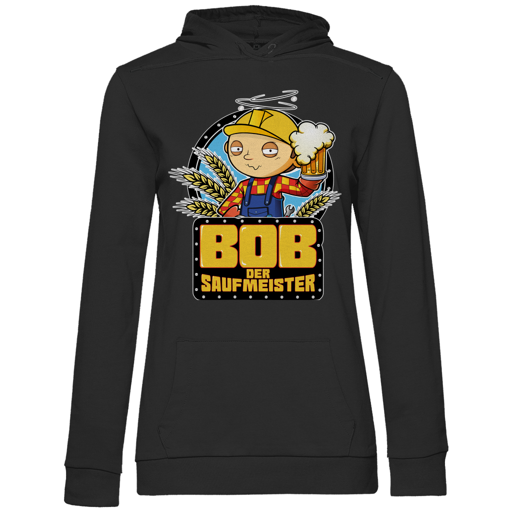 Bob der Baumeister Saufmeister - Damen Hoodie Black