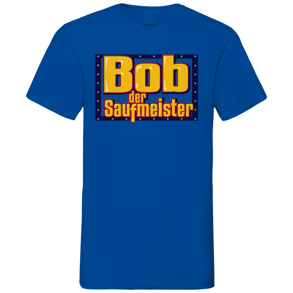 Bob der Saufmeister - Herren V-Neck Shirt Royal Blue