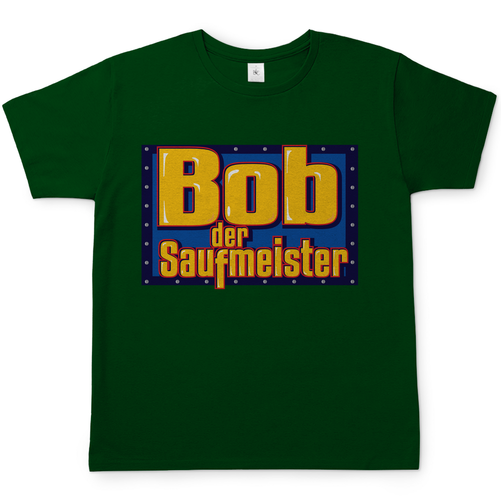 Bob der Saufmeister - Herren Shirt Bottle Green