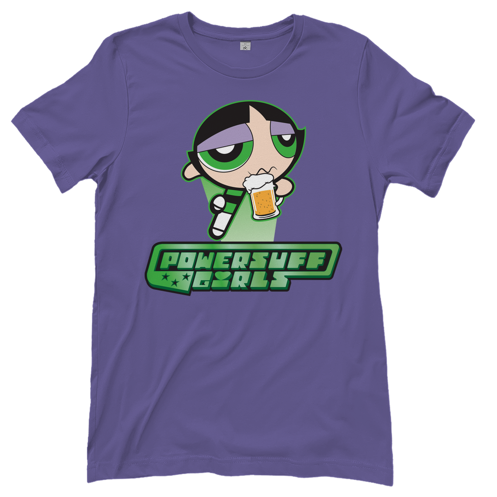 Buttercup Powersuff Powerpuff Girls - Damenshirt Millennial Lilac