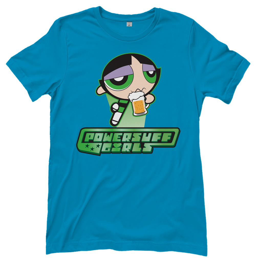 Buttercup Powersuff Powerpuff Girls - Damenshirt Atoll