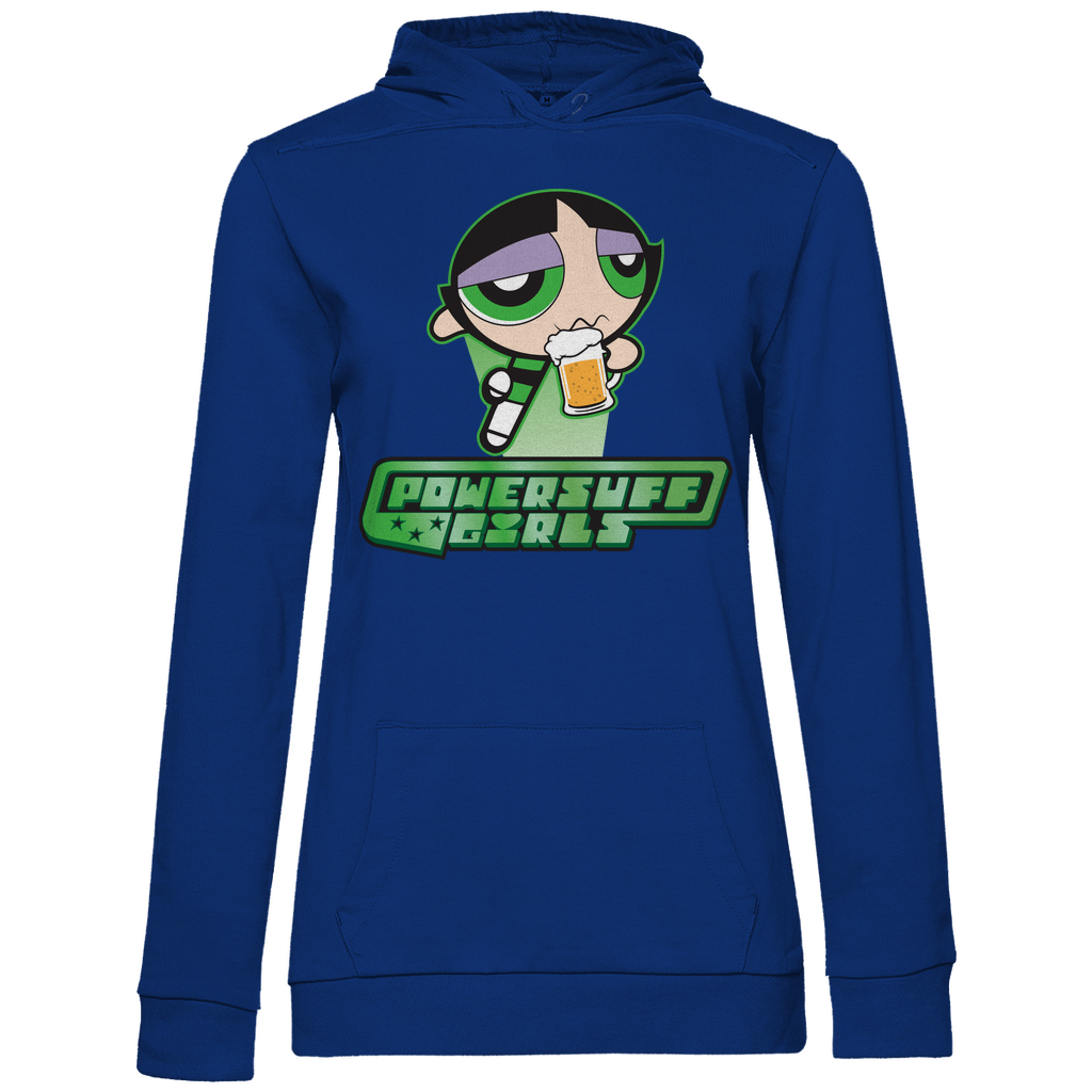 Buttercup Powersuff Powerpuff Girls - Damen Hoodie Royal