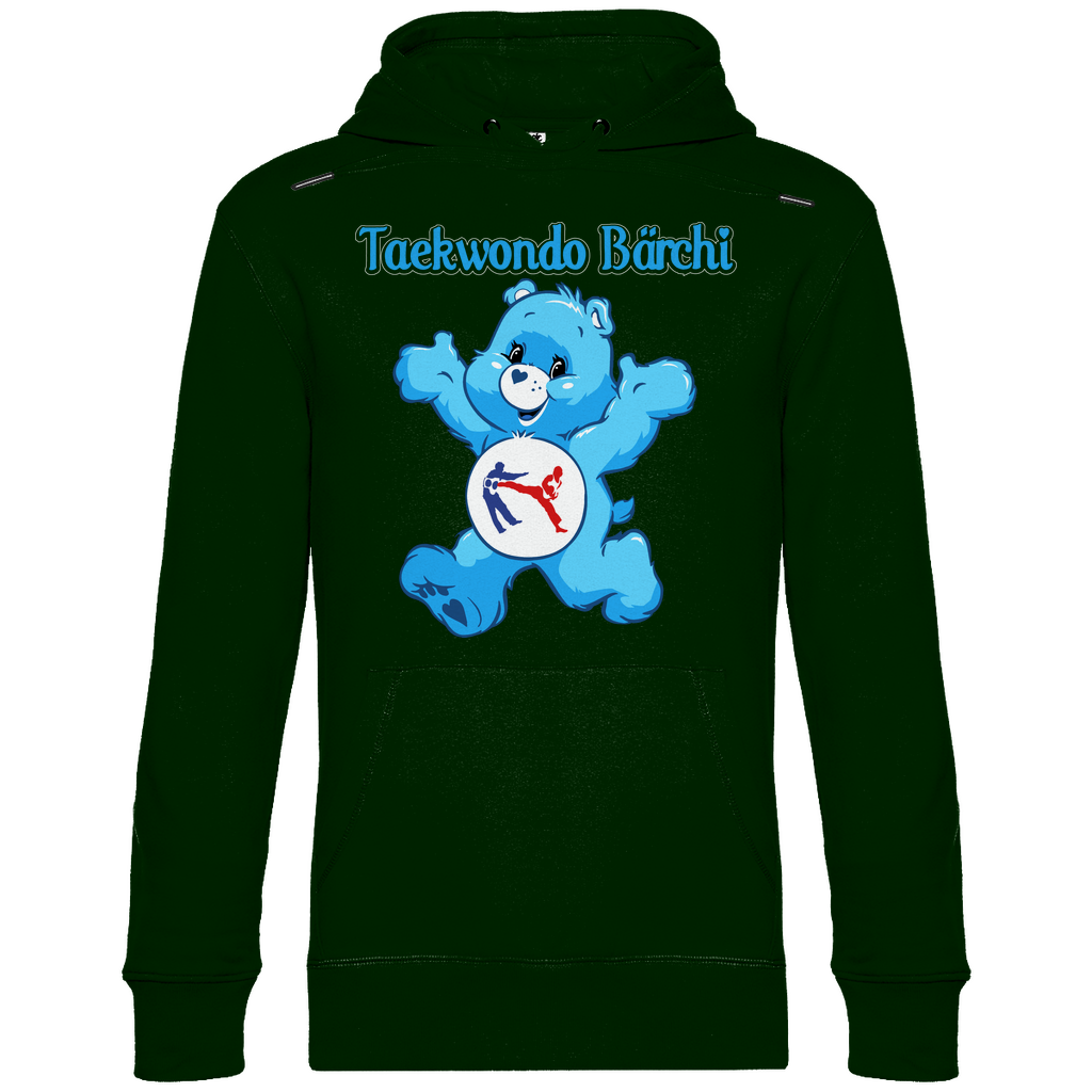 Taekwondo Bärchi - Glücksbärchi - Unisex Hoodie Forest Green