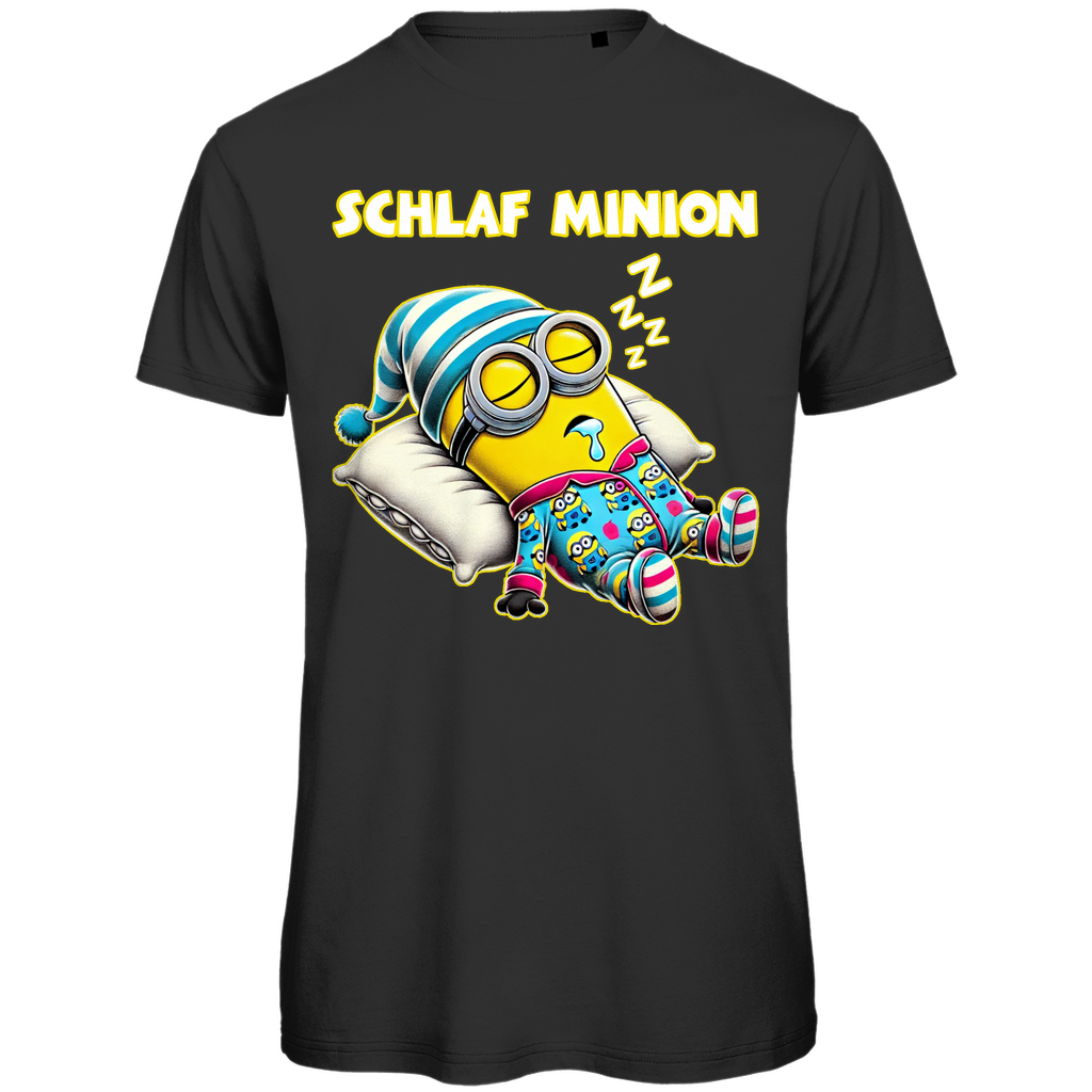 Schlaf Minion - Herren Premium Bio T-Shirt