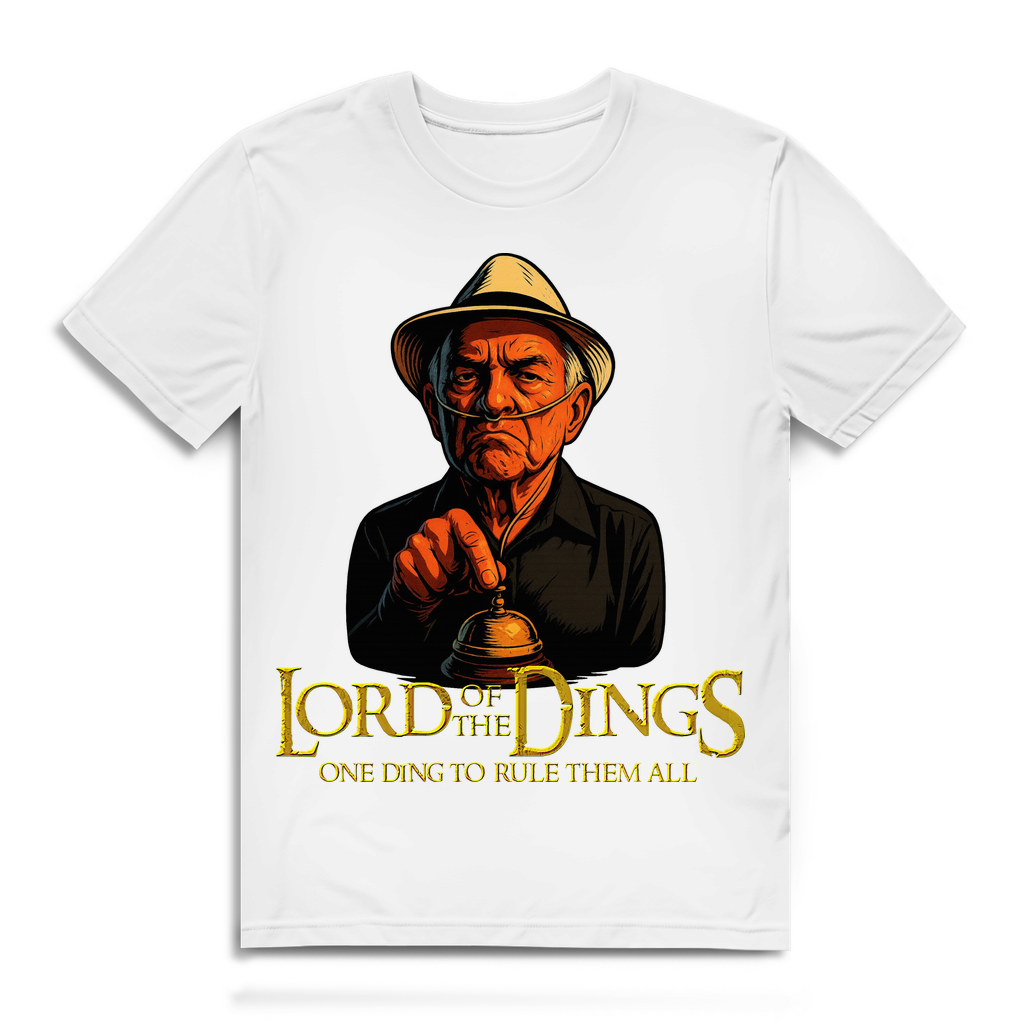 Lord of the Dings - Herren Premium Bio T-Shirt White