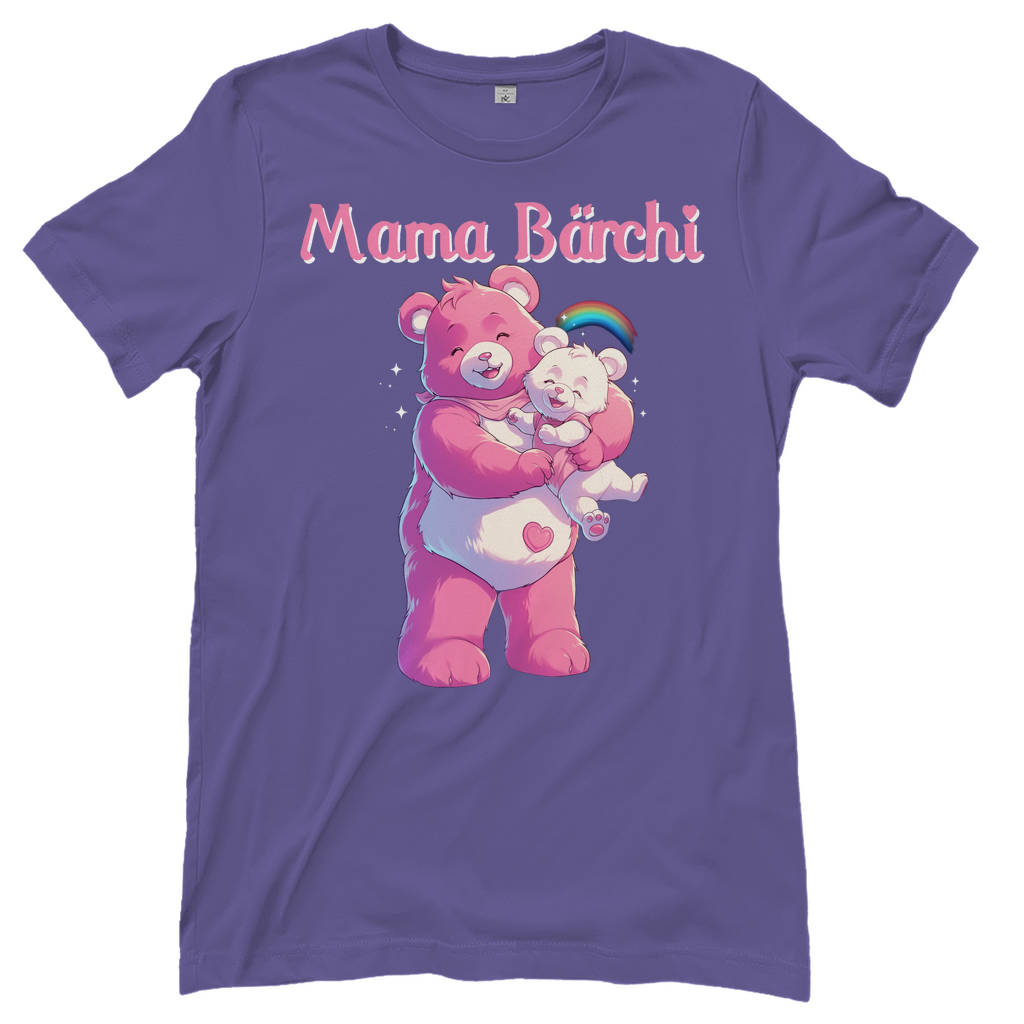 Mama Bärchi - Glücksbärchi - Damenshirt Millennial Lilac