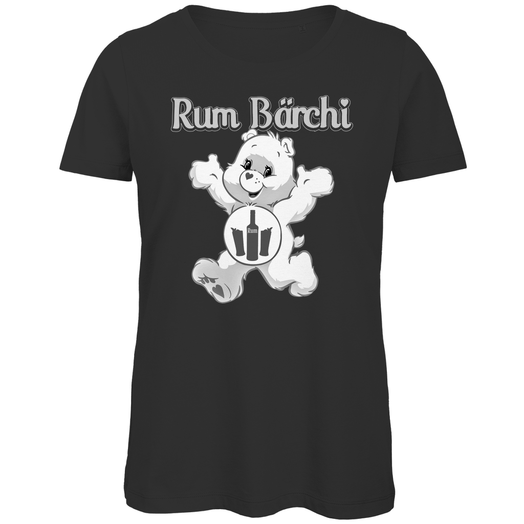 Rum Bärchi - Glücksbärchi - Damen Premium Bio T-Shirt Black