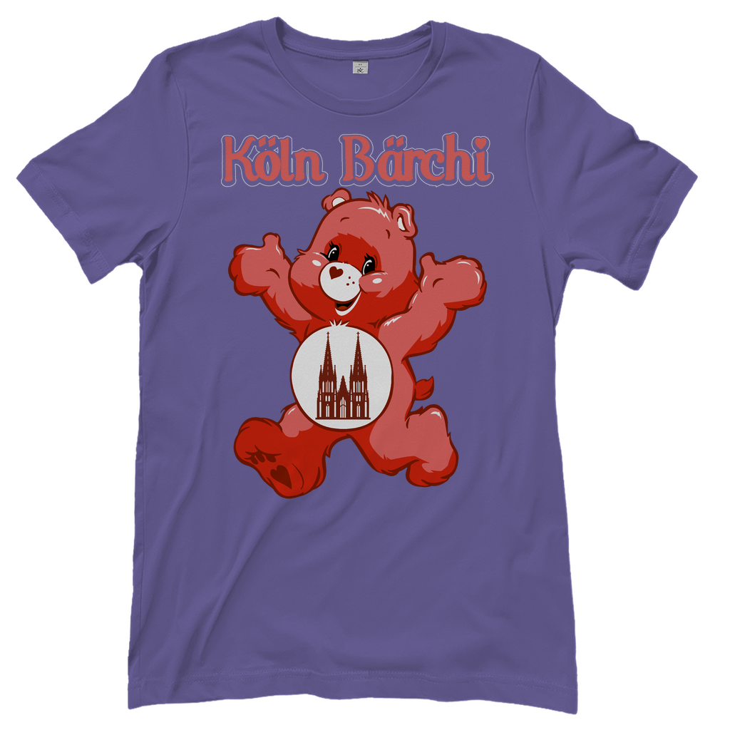 Köln Bärchi Rot - Glücksbärchi - Damenshirt Millennial Lilac