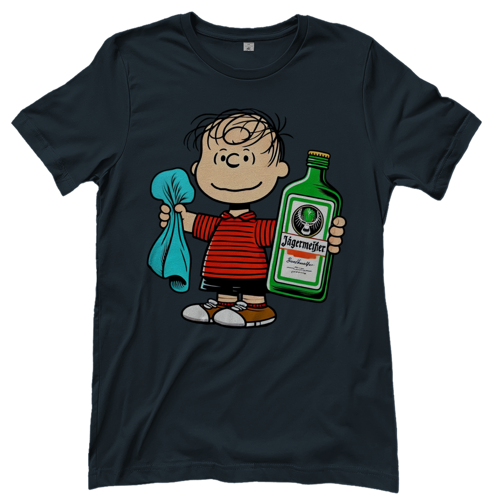 Linus van Pelt mit Jäger - Die Peanuts - Damenshirt